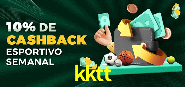 10% de bônus de cashback na kktt